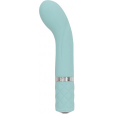 Luxurious vibrator PILLOW TALK - Racy Teal with Swarovski crystal