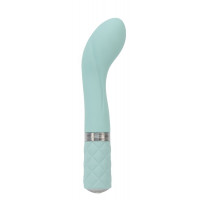 Luxurious vibrator PILLOW TALK - Sassy Teal with Swarovski crystal