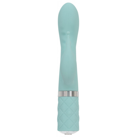 Luxurious vibrator PILLOW TALK - Kinky Teal with Swarovski crystal