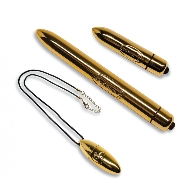 Rocks Off Feranti Vibrator Set - Gold Bullet Collection