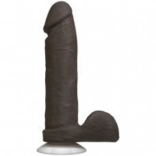 Dildo Doc Johnson The Realistic Cock 8 inch Black - ULTRASKYN