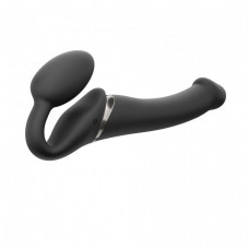 Безремневой страпон Strap-On-Me VIBRATING Black M