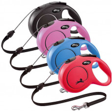 Flexi New Classic M - A lead roulette for dogs of average breeds, a cable (8 m, up to 20 kg)