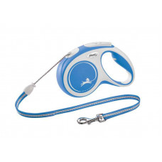 Flexi New Comfort M - A lead roulette for dogs of average breeds, a cable (5 m, up to 20 kg)