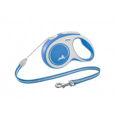 Flexi New Comfort Long S - A lead roulette for dogs of small breeds, a long cable (8 m, up to 12 kg)