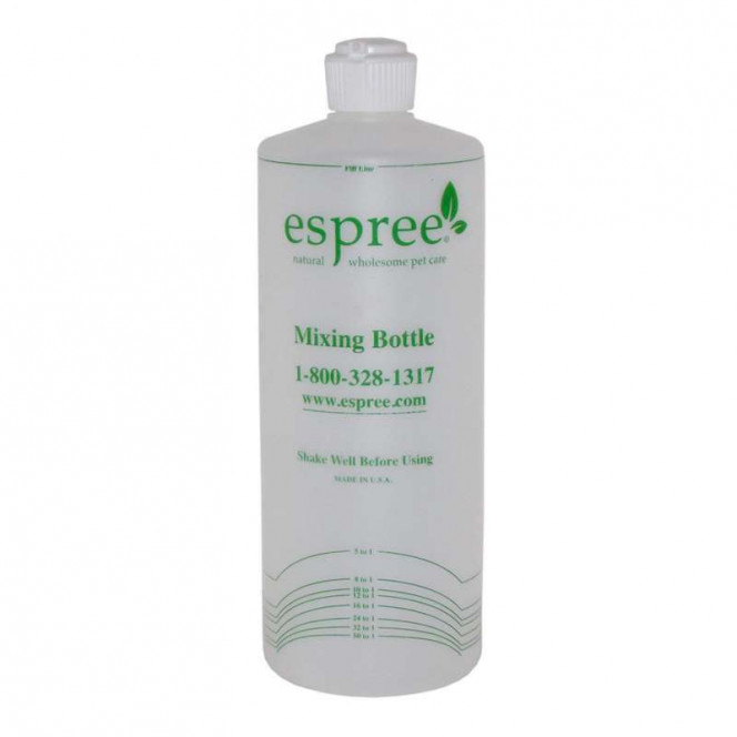 Espree MixIng Bottle - A measured bottle of Espri for shampoo cultivation