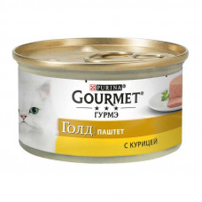 Gourmet (Gurme) of Gold is the Tinned forage with chicken for adult cats