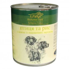 Hubertus Gold the Tinned forage A bird and rice for active dogs