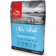 Orijen 6 Fish Cat&Kitten - A dry feed with 6 species of fish for cats of all breeds and all stages of life