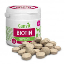 Canvit Biotin - A vitamin complex for leather, wool and claws of dogs of small and medium breeds