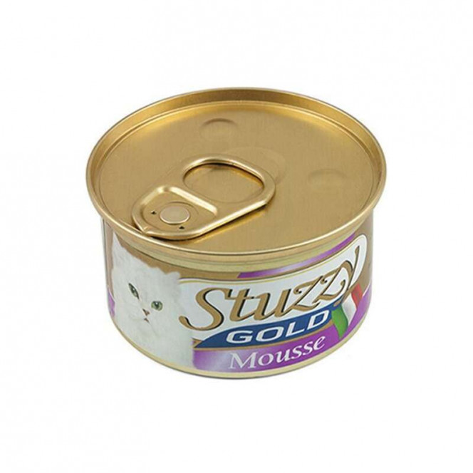 Stuzzy (Shtuzi) Gold Cat White Fish - A tinned forage with white fish for cats (mousse)