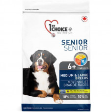 1st Choice (Fest Choys) Senior Medium&Large Breeds - A dry feed with chicken for the aging dogs of average and large breeds