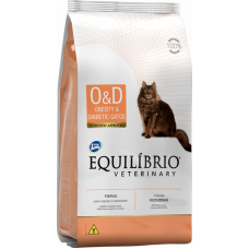 Equilibrio Veterinary (Ekvilibrio Veterinari) Cat Obesity & Diabetic - A dry medical feed for the cats suffering from obesity and diabetes