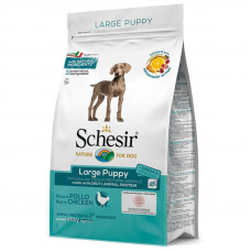 Schesir Dog Large Puppy - A dry monoprotein feed with chicken for puppies of large breeds