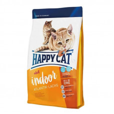 Happy Cat (Хеппи Кэт) Adult Indoor Atlantik-Lachs - Сухой корм с лососем для взрослых котов