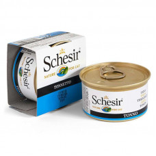 Schesir Tuna - A tinned forage with a tuna for adult cats (pieces in jelly)