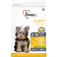 1st Choice (Fest Choys) Puppy Small Breeds - A dry feed with chicken for puppies pass also small breeds