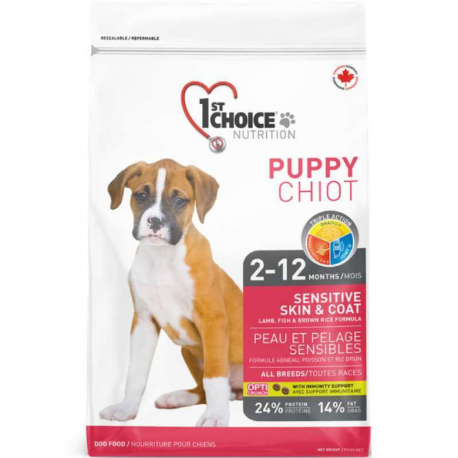 1st Choice (Fest Choys) Puppy Lamb Fish - A dry feed with a lamb and fish for puppies of all breeds