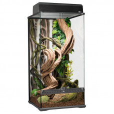 Exo Terra (Ekzo Terra) Terrarium Natural Glass Small - X-Tall - A terrarium glass small high for reptiles