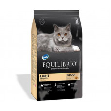 Equilibrio (Эквилибрио) Cat Adult Light Indoor - Сухой корм с курицей и рыбой для котов склонных к полноте