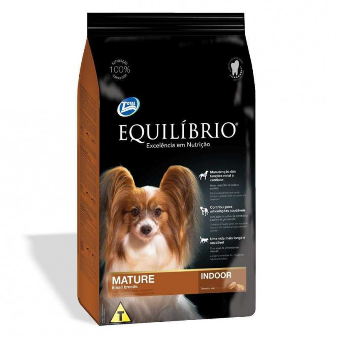 Equilibrio (Эквилибрио) Mature Small Breeds Indoor - Сухой корм с курицей и рыбой для пожилых или малоактивных собак мини и малых пород