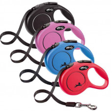 Flexi New Classic XS - A lead roulette for dogs of small breeds, a tape (3 m, up to 12 kg)