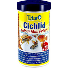 Tetra Cichlid Colour Mini Pellets - A dry feed in granules for a color of all tsikhlid