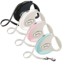 Flexi Style M - A lead roulette for dogs of average breeds, a tape (5 m, up to 25 kg)