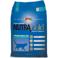 Nutra Gold (Нутра Голд) Indoor Adult Cat - Сухой корм с цыпленком для взрослых кошек, способствует выведению комков шерсти