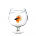 Aquarium glass (2 l) in the form of a glass