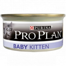 Purina Pro Plan (Pro Plan Purina) Baby Kitten Chiken - A tinned forage with chicken for kittens up to 12 months (paste)