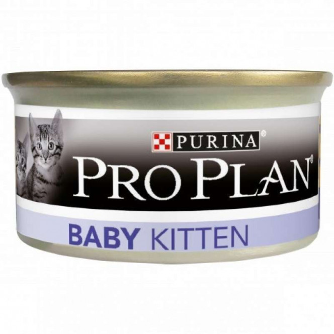 Purina Pro Plan (Pro Plan Purina) Baby Kitten Chiken - A tinned forage with chicken for kittens up to 12 months (paste)