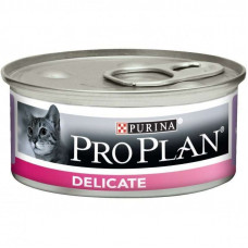 Purina Pro Plan (Pro Plan Purina) Delicate Turkey Cat - A tinned forage with a turkey for cats with a sensitive stomach (paste)