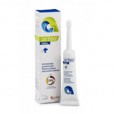 Actea Oral (Aktia Shouted) by Candioli is Gel for treatment of gums for dogs and cats