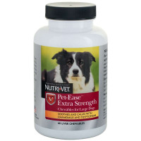 Nutri-Vet Pet Ease Extra strength - Anti-stress Extra Force Vitamin supplement for dogs of large breeds, sedative