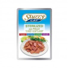 Stuzzy (Shtuzi) Cat Sterilized Chicken - A tinned forage with chicken for the sterilized cats (pieces in sauce)