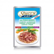 Stuzzy (Shtuzi) Cat White Fish - A tinned forage with white fish for cats (pieces in jelly)