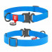 Collar WAUDOG Waterproof - A waterproof collar with the QR passport and a metal buckle-fastex for dogs