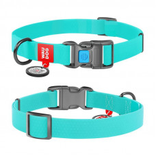 Collar (Коллар) WAUDOG Waterproof - Светящийся в темноте ошейник с пластиковой пряжкой-фастекс для собак