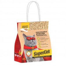 Super Cat (Super Ket) of Komkuyushchiysya wood filler for cats toilets