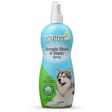 Espree Simple Shed & Static Spray - Sprey from loss of wool and an itch, with antistatic properties for dogs and cats