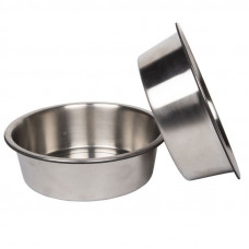 Dexas Stainless Steel Replacement Bowls - Misk replaceable (spare) metal for model on an adjustable support