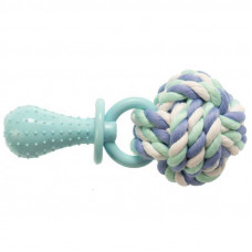 GimDog (DzhimDog) Cotton Dent Plus - A toy for dogs of Dent Plus a rope/knot with thermoplastic rubber