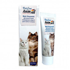 AnimAll VetLine (EnimAll VetLayn) Malt Fitopaste - Paste for removal of wool for cats