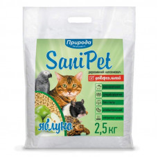 TM Nature of Sani Pet Universal - Filler wood with aroma of apple for cats toilets