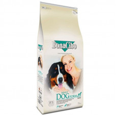 BonaCibo Adult Dog Form - A dry feed with meat of chicken, anchovies and rice for adult dogs with an excess weight and for the aging dogs