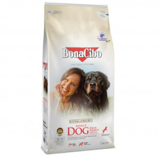 BonaCibo Adult Dog High Energy Chicken&Rice with Anchovy - A dry feed with meat of chicken, anchovies and rice for adult active dogs of all breeds