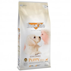 BonaCibo Puppy Chicken&Rice with Anchovy - A dry feed with meat of chicken, anchovies and rice for puppies of all breeds aged up to 12 months