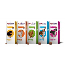 Bravekto - Chewable tablets from fleas and ticks for dogs (1 tablet)