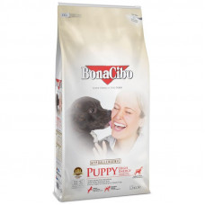 BonaCibo Puppy High Energy Chicken&Rice with Anchovy - A dry feed with meat of chicken, anchovies and rice for active puppies of all breeds up to 12 months